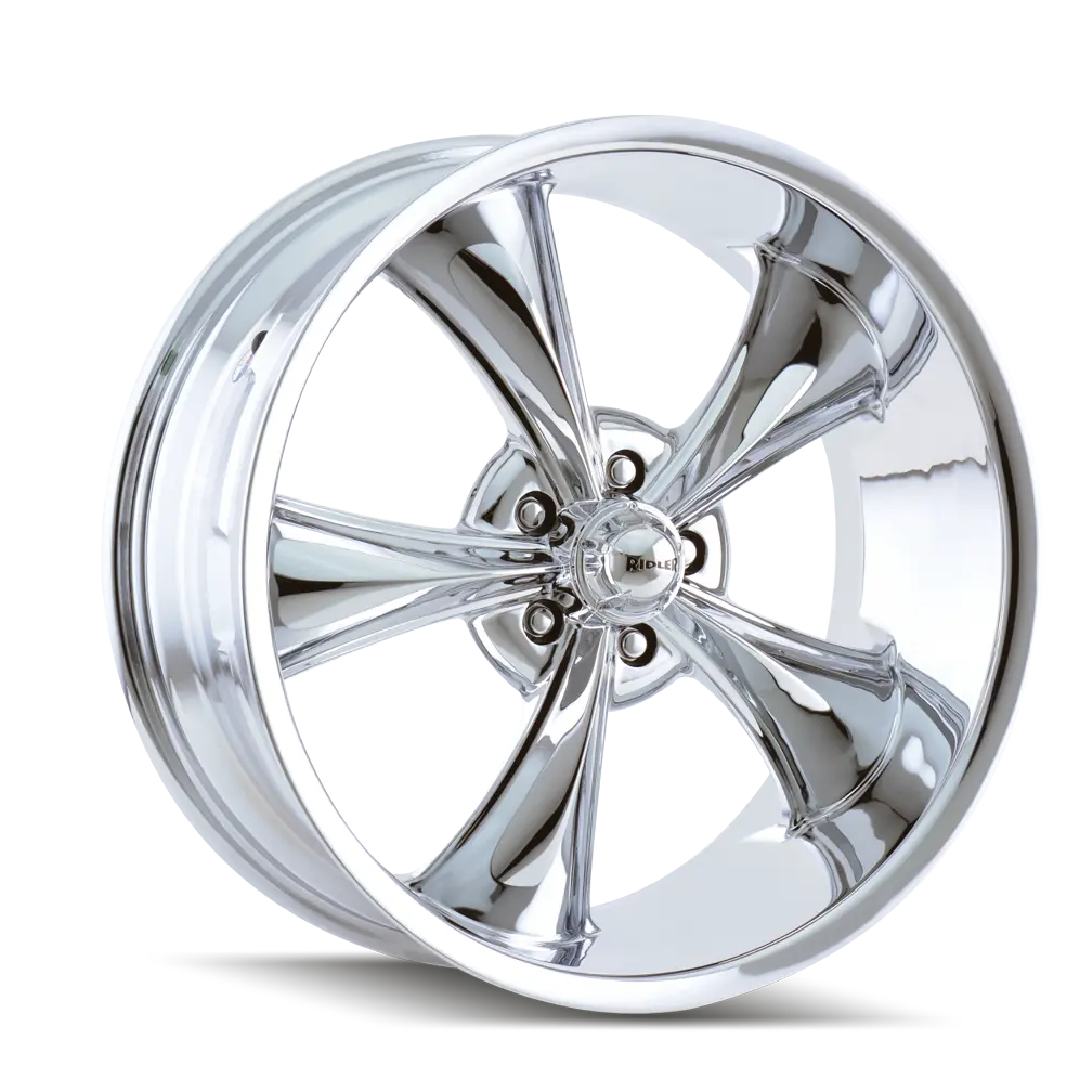 Ridler Wheels 695 18X9.5 5X120.65 ET 6mm Chrome