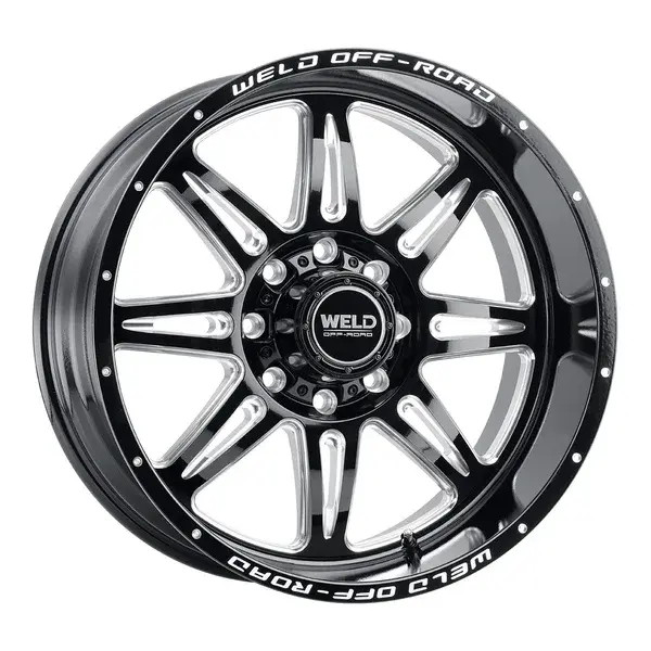 WELD Off-Road Cheyenne 20X10 5X127 / 5X139.7 ET -18mm Gloss Black Milled
