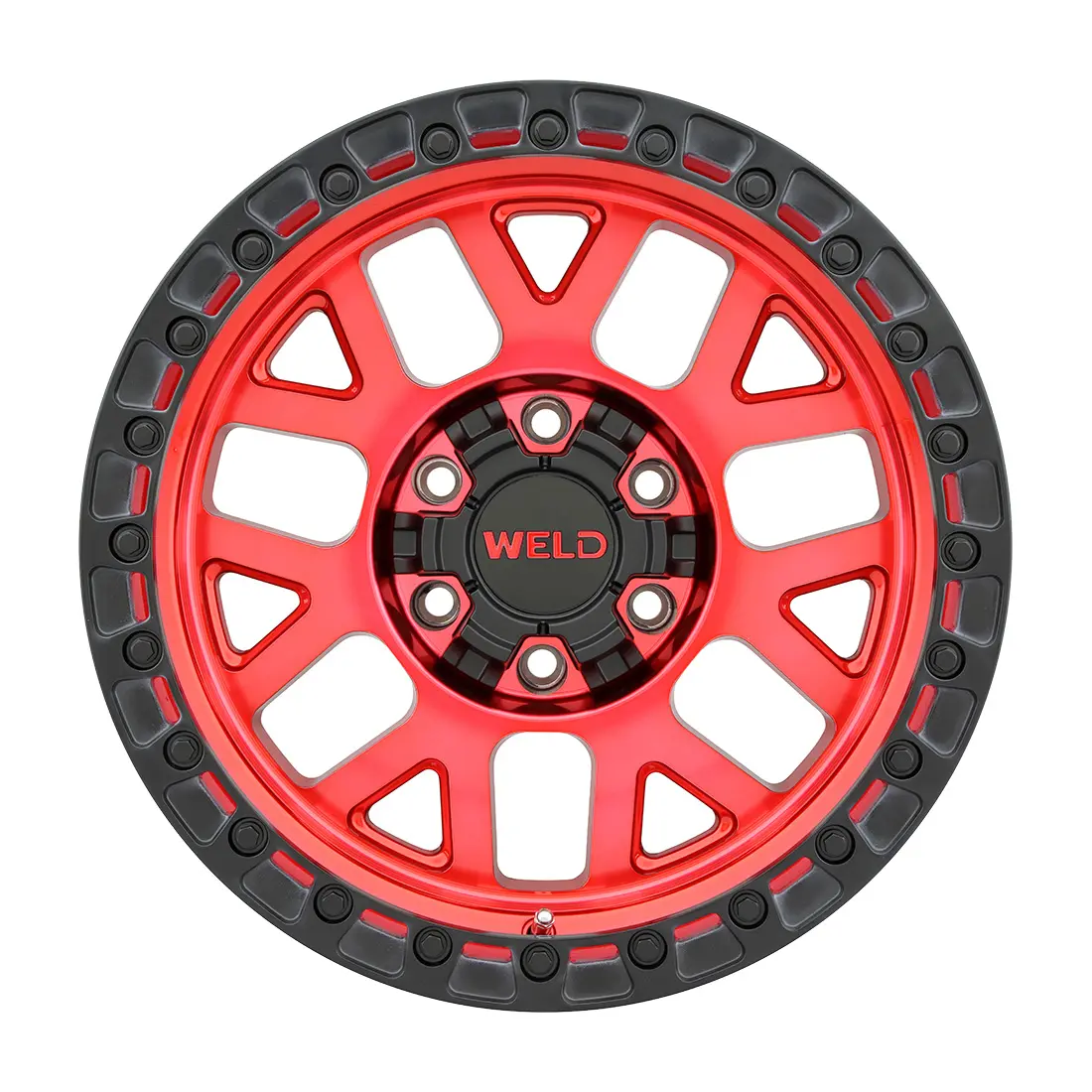 WELD Off-Road Cinch 20X10 5X120.65 / 5X130 ET 28mm Satin Bronze & Satin Black miniature 3