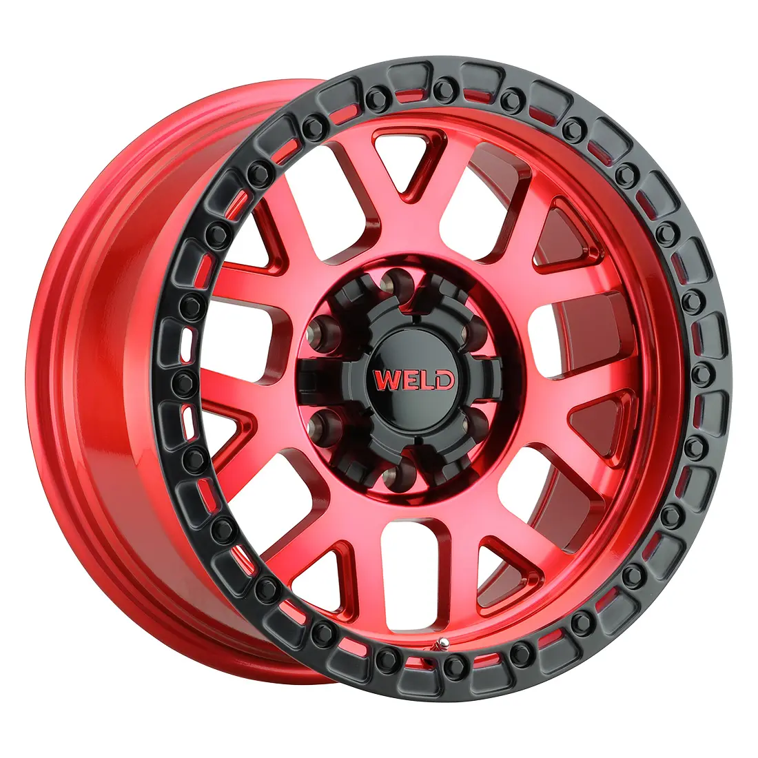 WELD Off-Road Cinch 20X10 5X120.65 / 5X130 ET 28mm Satin Bronze & Satin Black