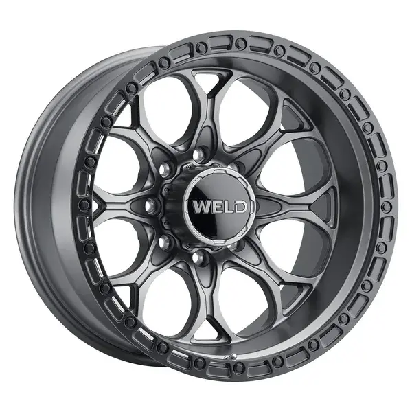 WELD Off-Road Ledge 8 20X9 8X165.1 ET 0mm Satin Gunmetal