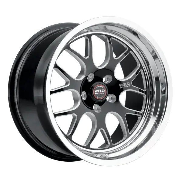 WELD Off-Road SM77 18X8 5X120.65 ET 5mm Gloss Black Milled