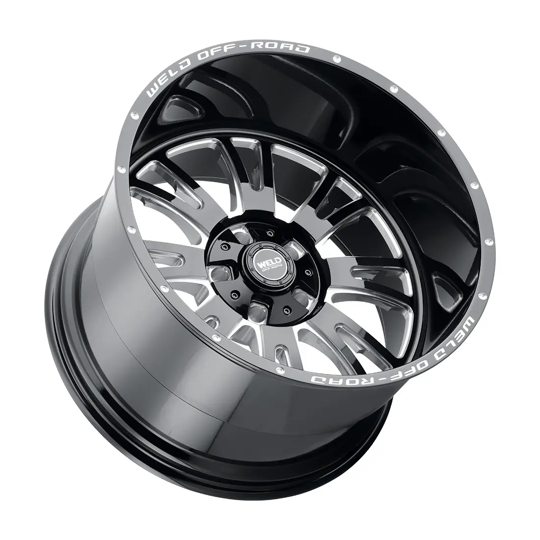 WELD Off-Road Slingblade 20X9 5X139.7 / 5X150 ET 0mm Gloss Black Milled thumbnail 3