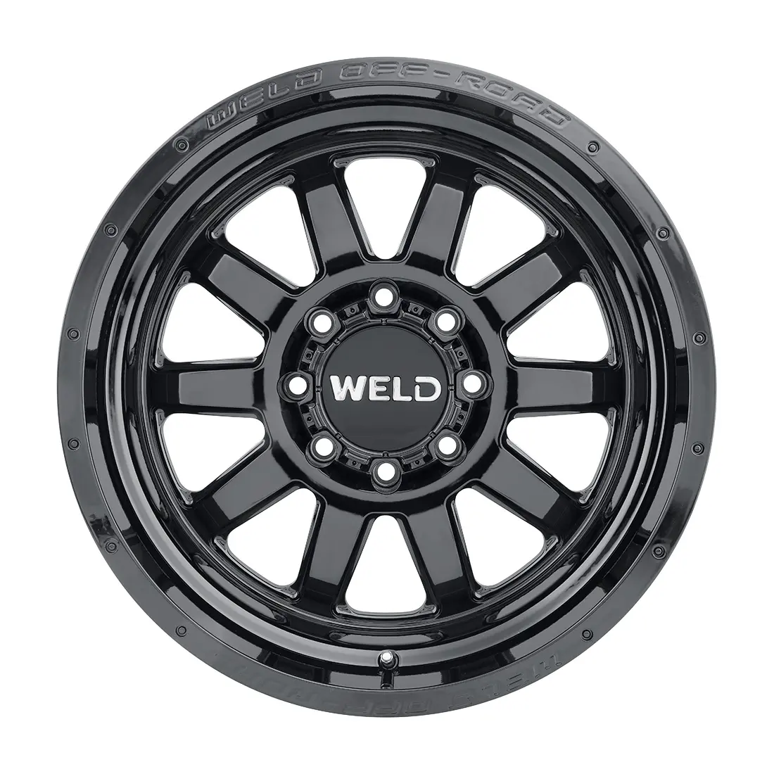WELD Off-Road Stealth 20X9 5X139.7 / 5X150 ET 20mm Gloss Black Milled miniature 3