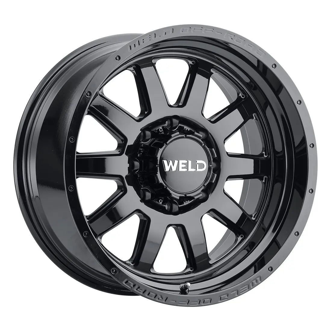 WELD Off-Road Stealth 20X9 5X139.7 / 5X150 ET 0mm Satin Black