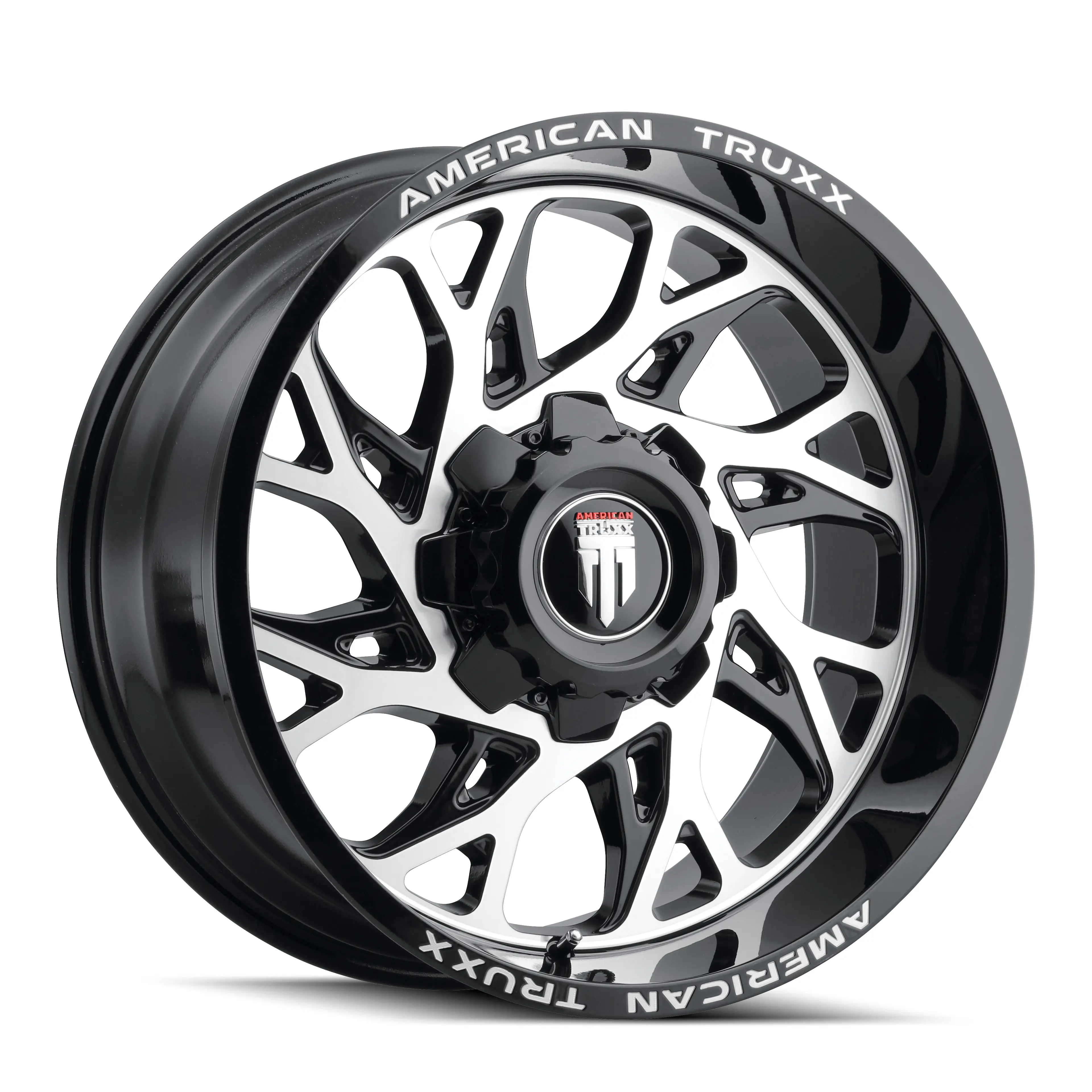 American Truxx Destiny 20X9 8X170 ET 0mm Gloss Black Milled