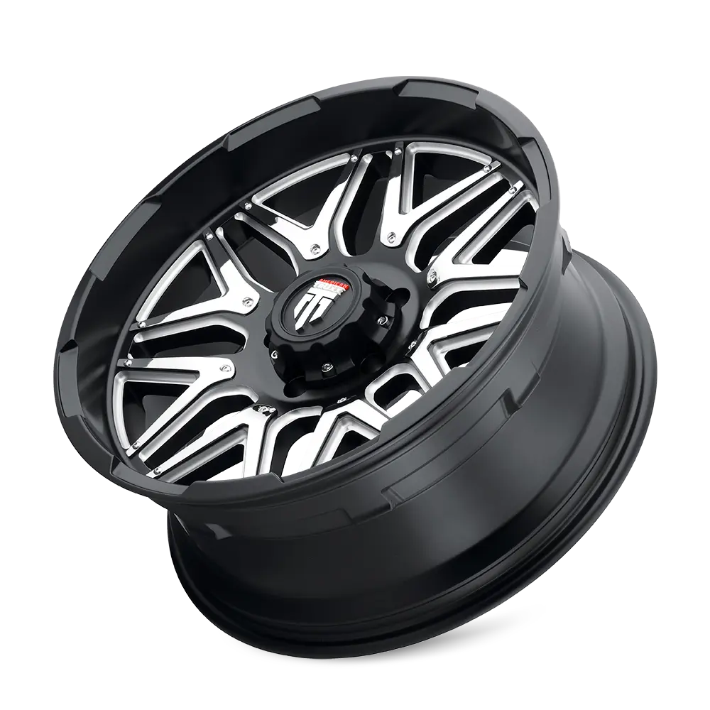 American Truxx Grind 20X9 6X135 ET 0mm Matte Black Milled miniature 3