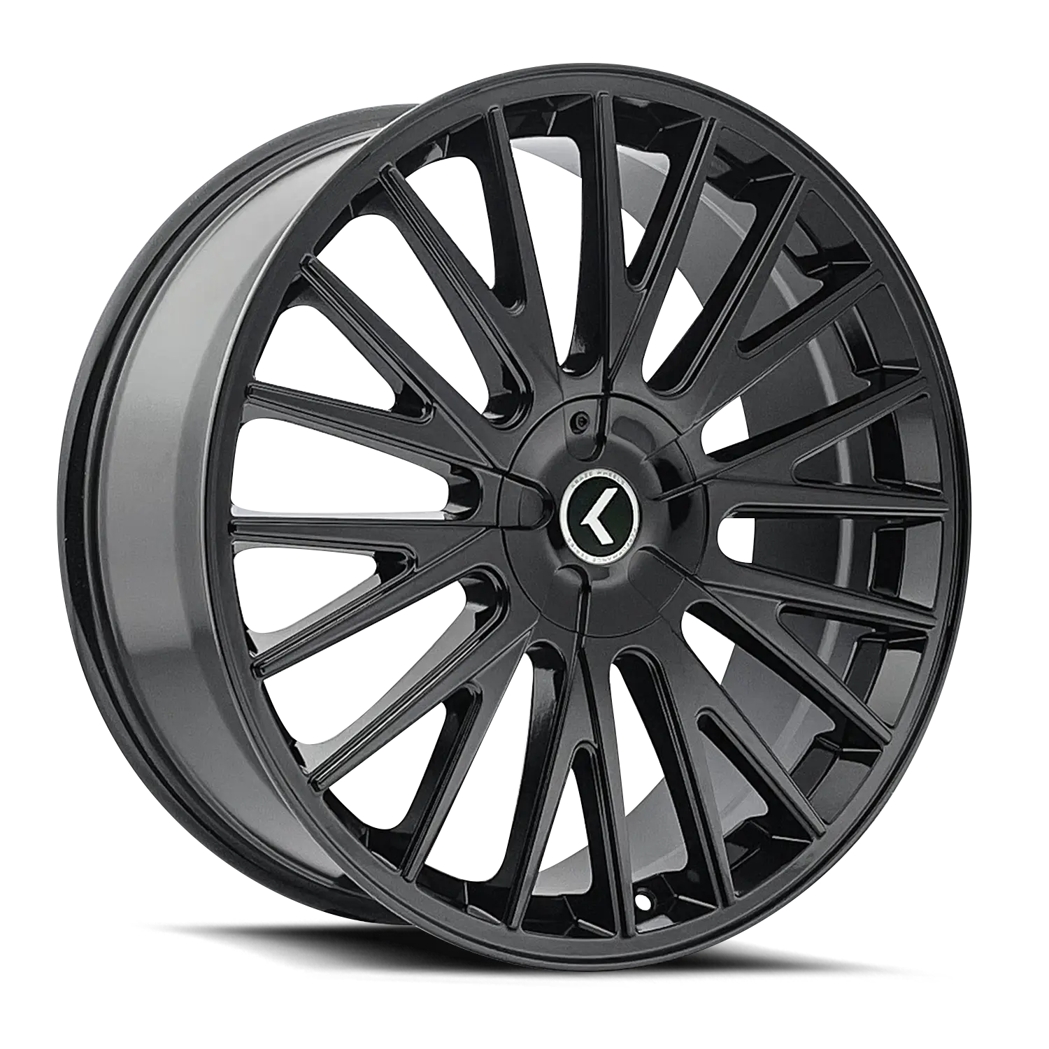 Kraze Wheels Double Down 20X8.5 5X108 / 5X114.3 ET 38mm Gloss Black