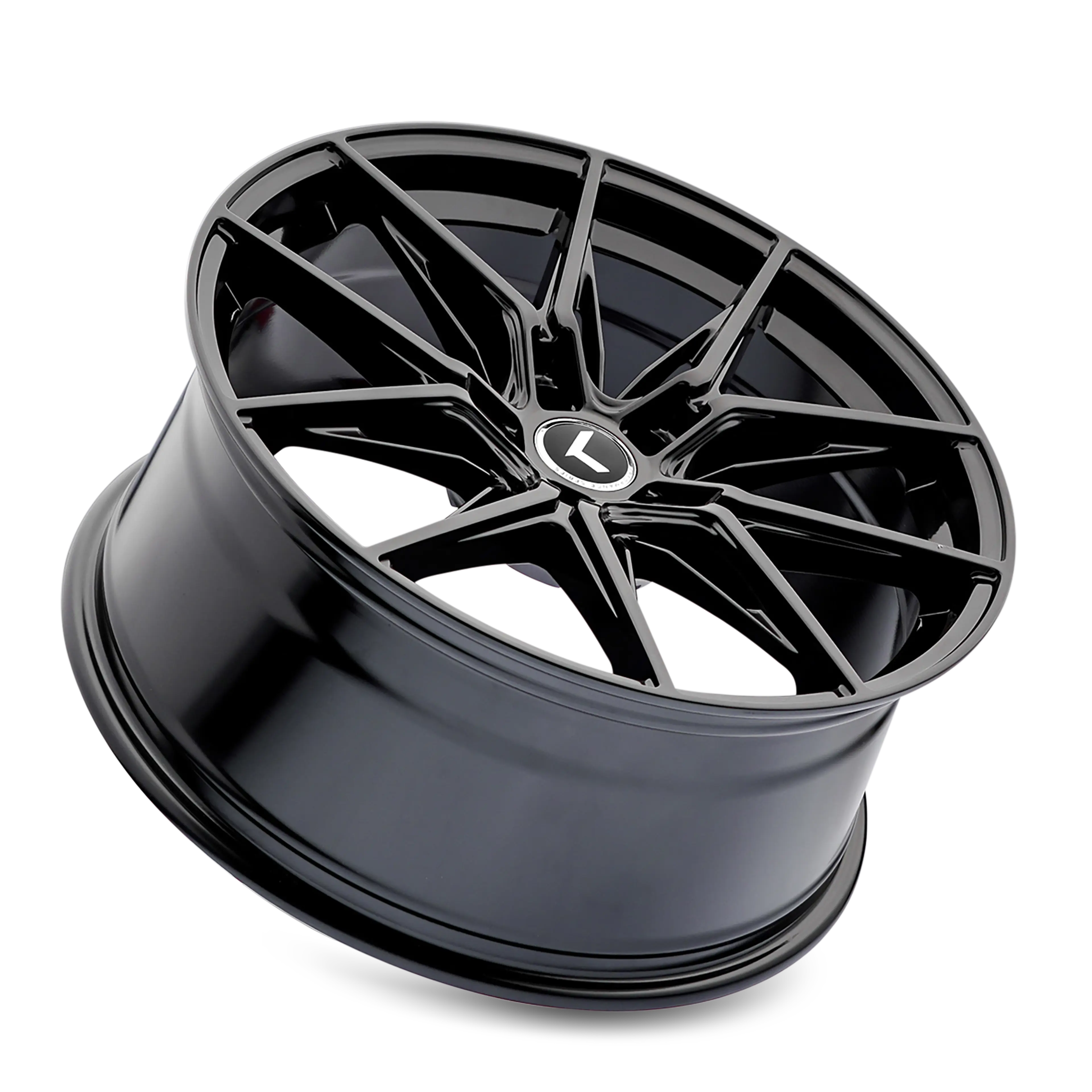 Kraze Wheels Evolve 18X8.5 5X114.3 ET 35mm Gloss Black miniature 2