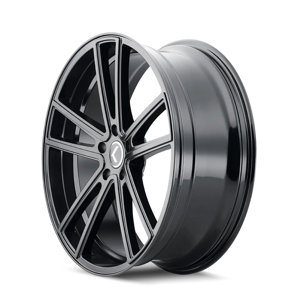 Kraze Wheels Lusso 20X8.5 5X120 ET 38mm Gloss Black thumbnail 2