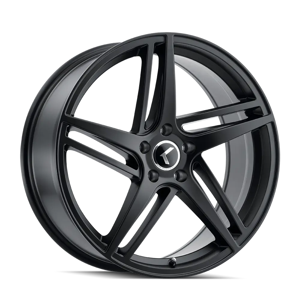 Kraze Wheels Milano 18X8 5X120 ET 40mm Satin Black