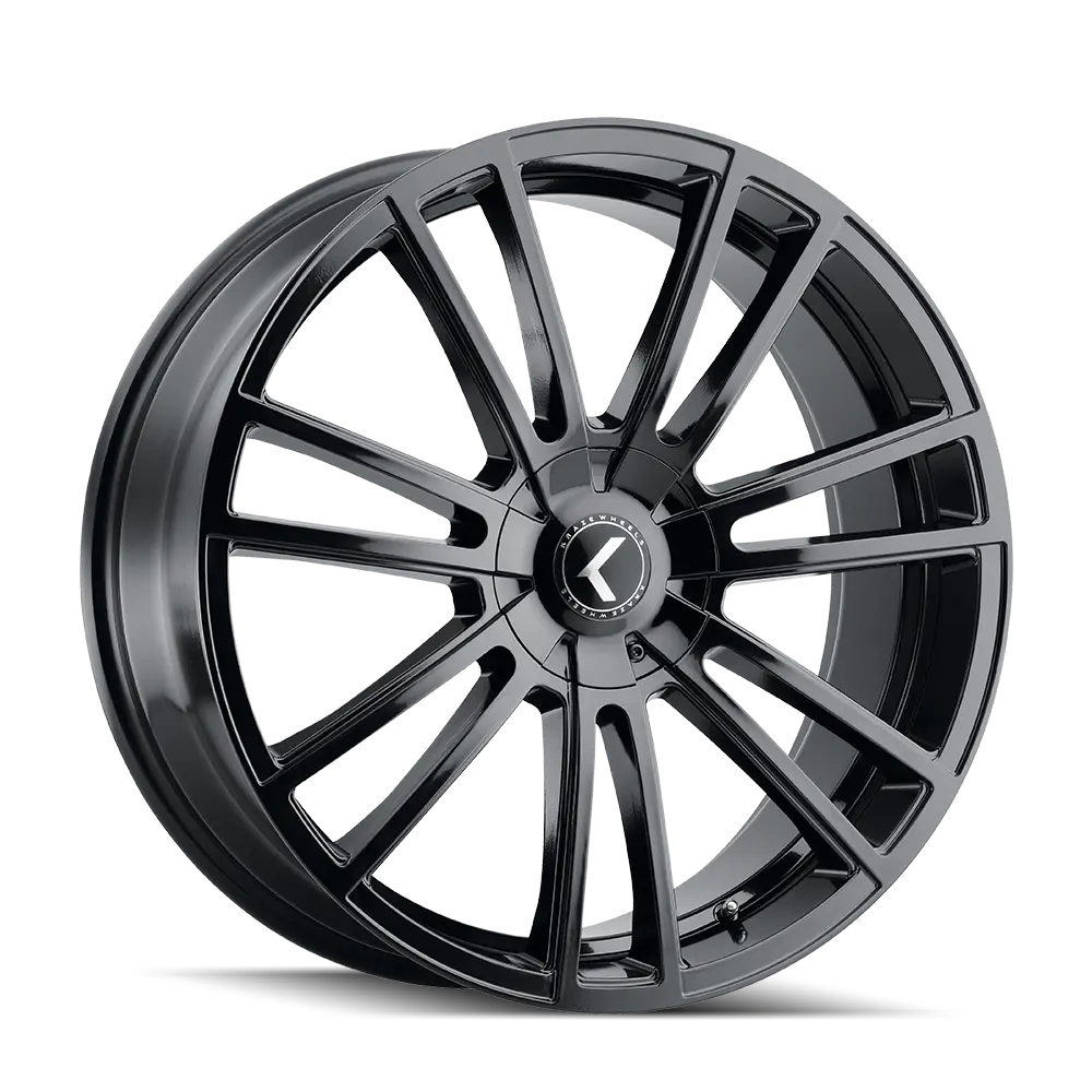 Kraze Wheels Spectra 18X8 5X108 / 5X114.3 ET 40mm Gloss Black