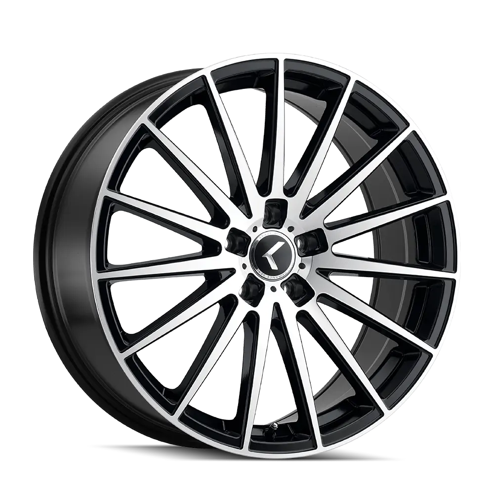 Kraze Wheels Stunna 18X8 5X112 ET 40mm Matte Black Machined