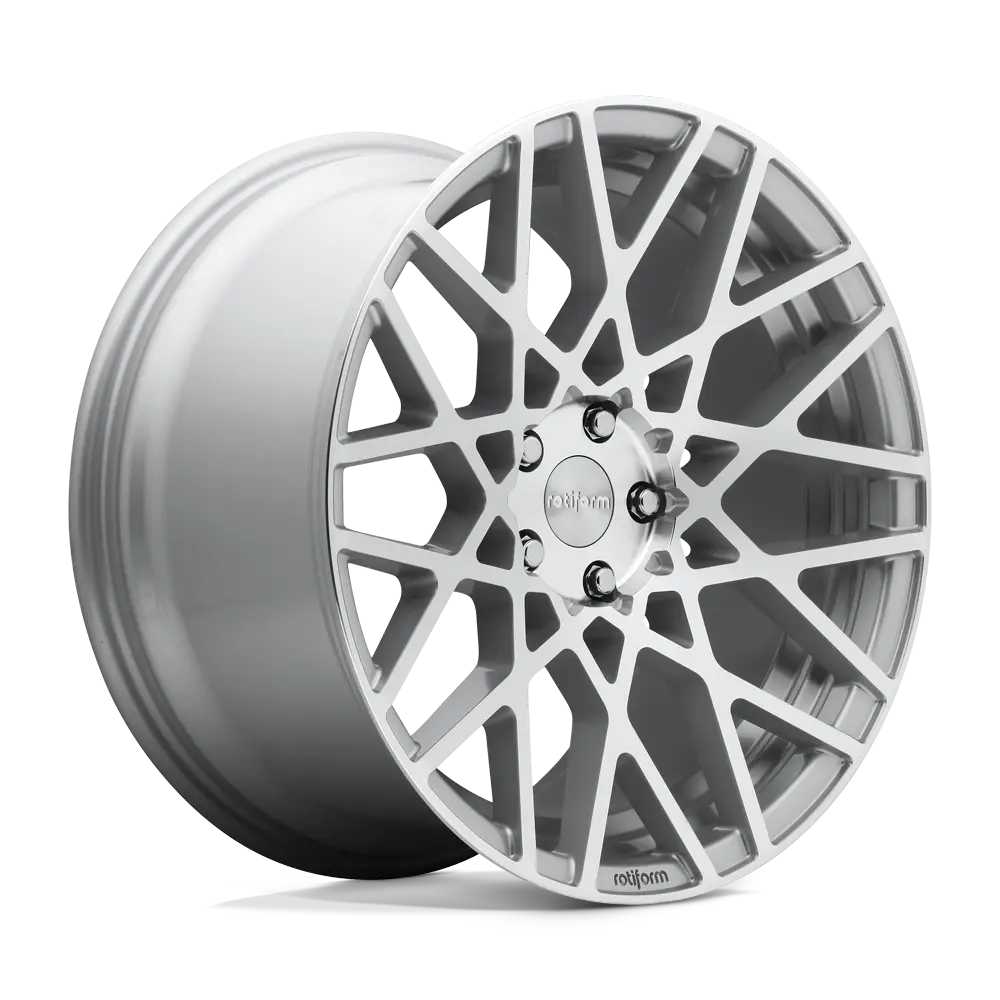 Rotiform R110 Blq 18X8.5 5X114.3 ET 38mm Gloss Silver Machined