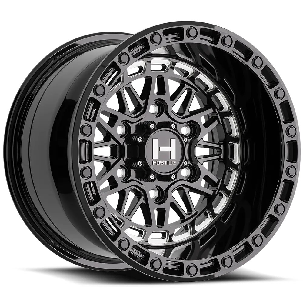 Hostile Apex 15X7 5X114.3 ET 13mm Blade Cut