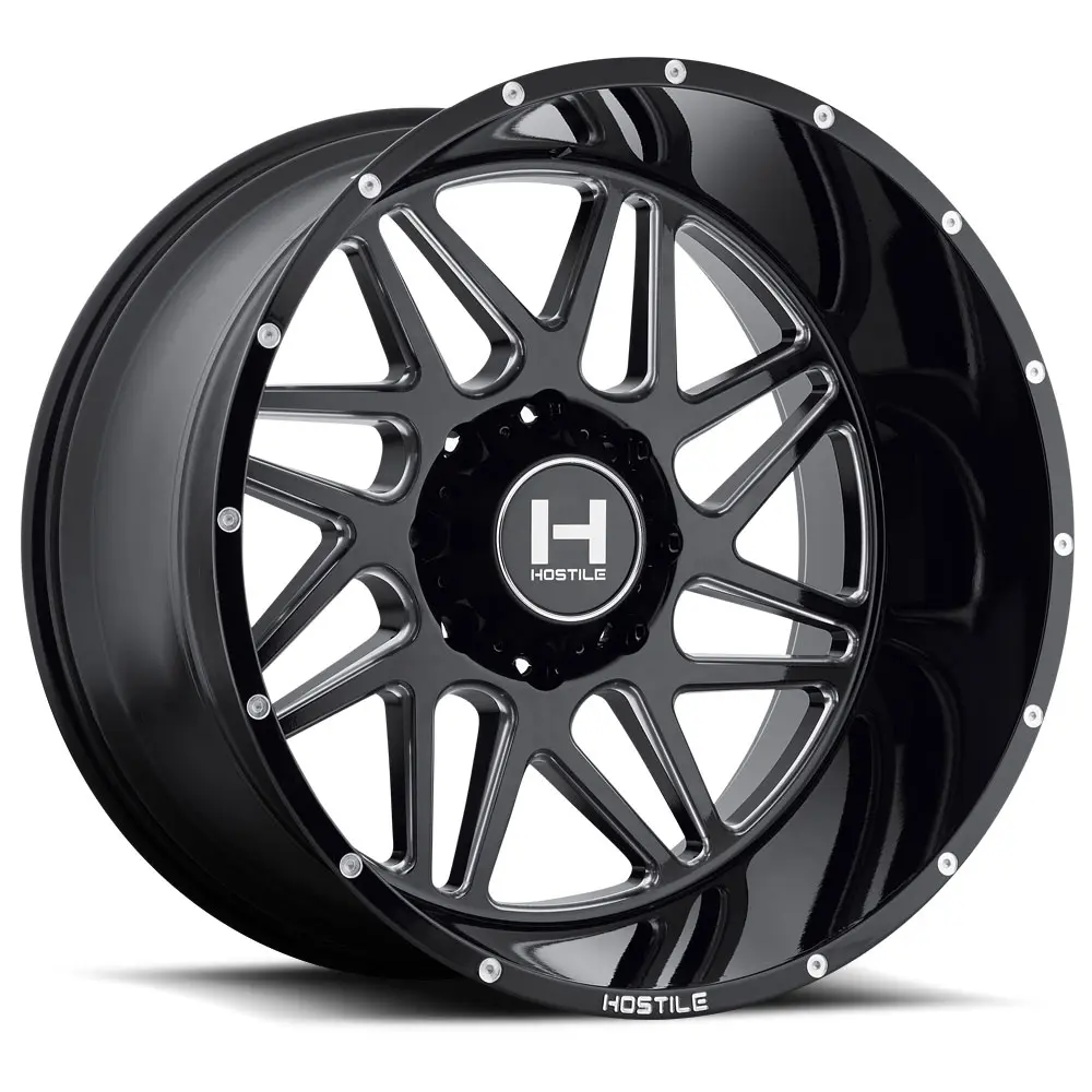 Hostile Sprocket 20X10 8X165.1 ET -19mm Blade Cut