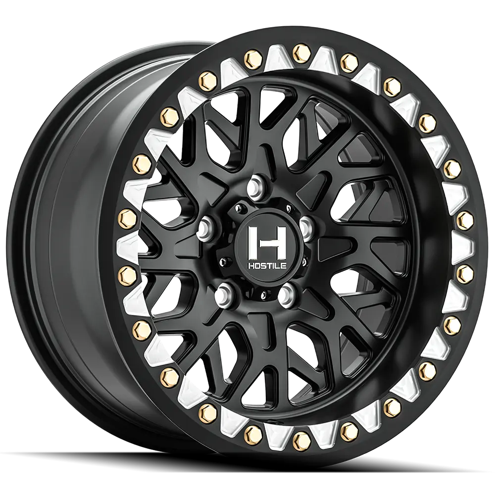 Hostile Ridgecrest-Beadlock 15X7 5X114.3 ET 13mm Asphalt