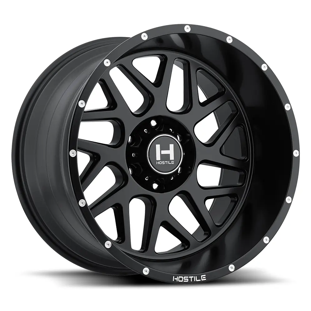 Hostile Sprocket 20X10 8X165.1 ET -19mm Asphalt