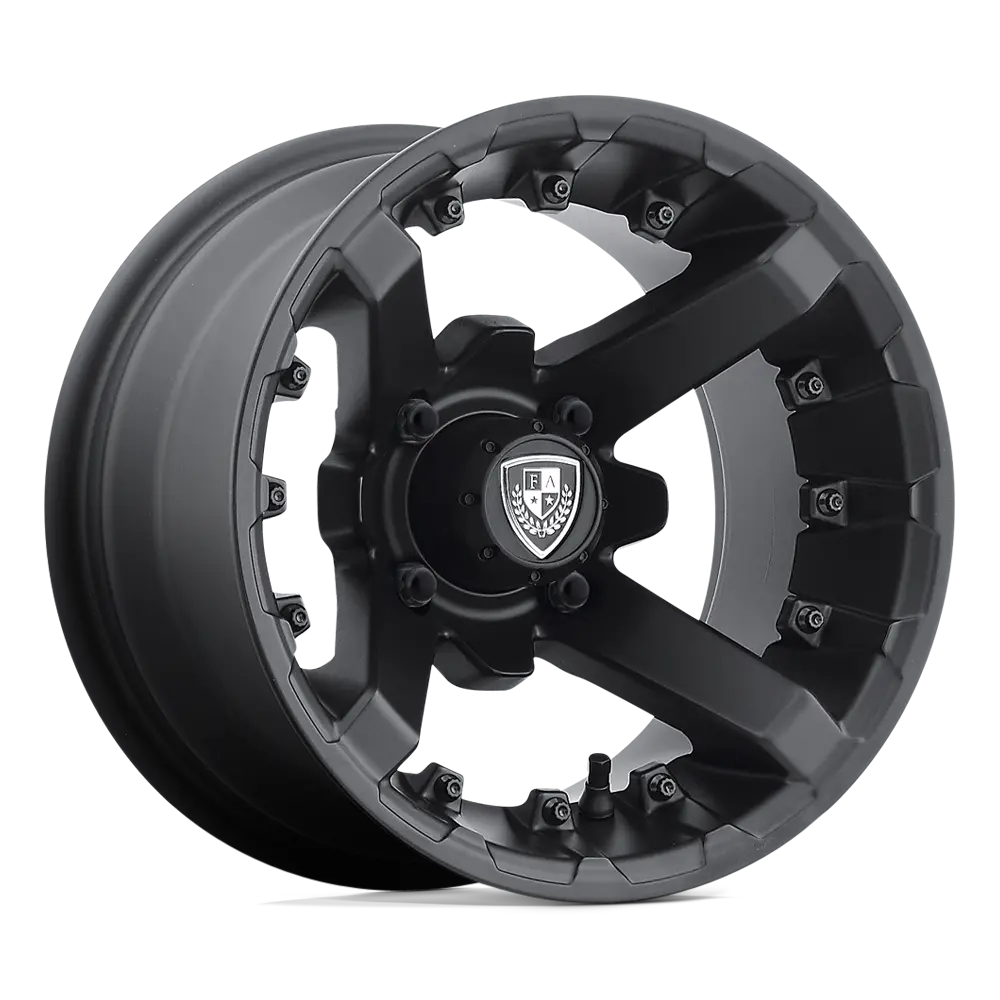 Fairway Alloys FA138 Battle 12X7 4X101.6 ET -47mm Matte Black