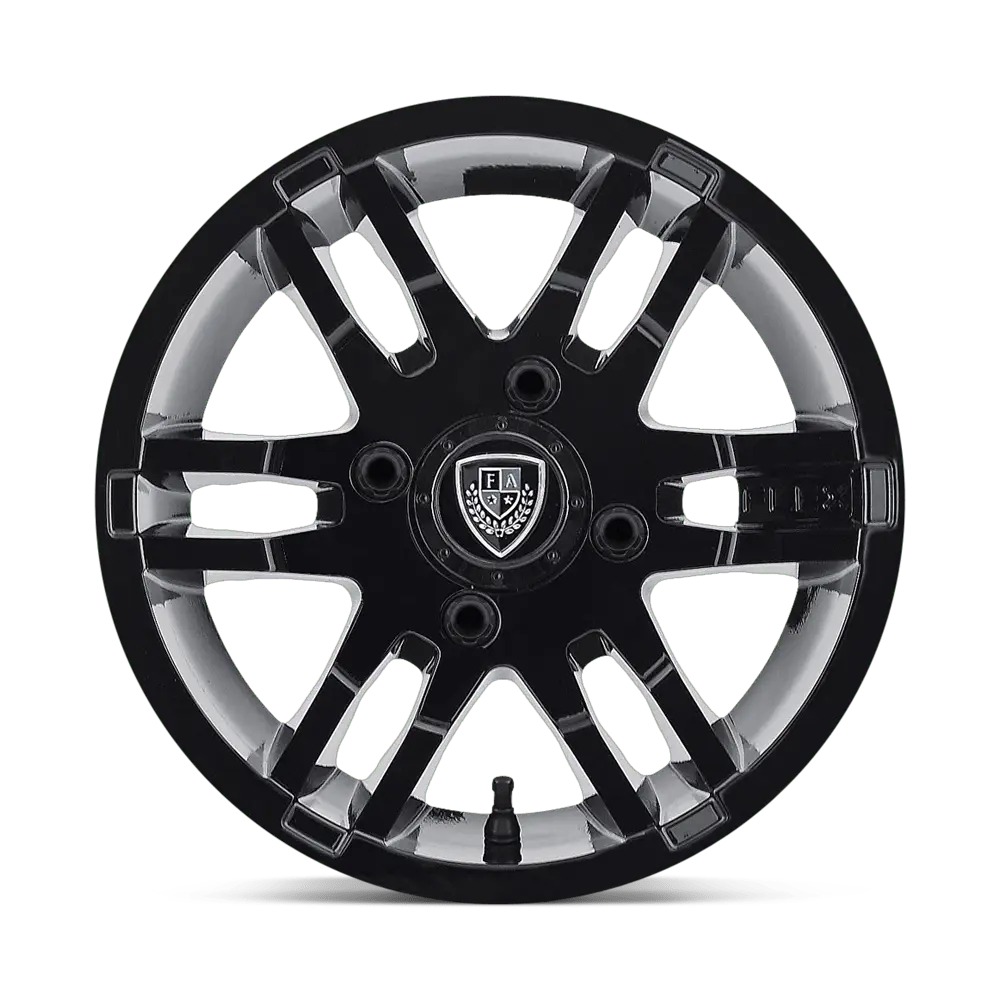 Fairway Alloys FA139 Flex 12X6 4X101.6 ET -23mm Gloss Black thumbnail 2