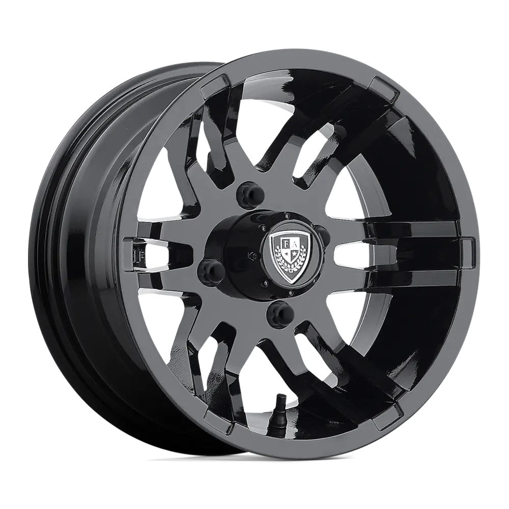 Fairway Alloys FA139 Flex 12X6 4X101.6 ET -23mm Gloss Black