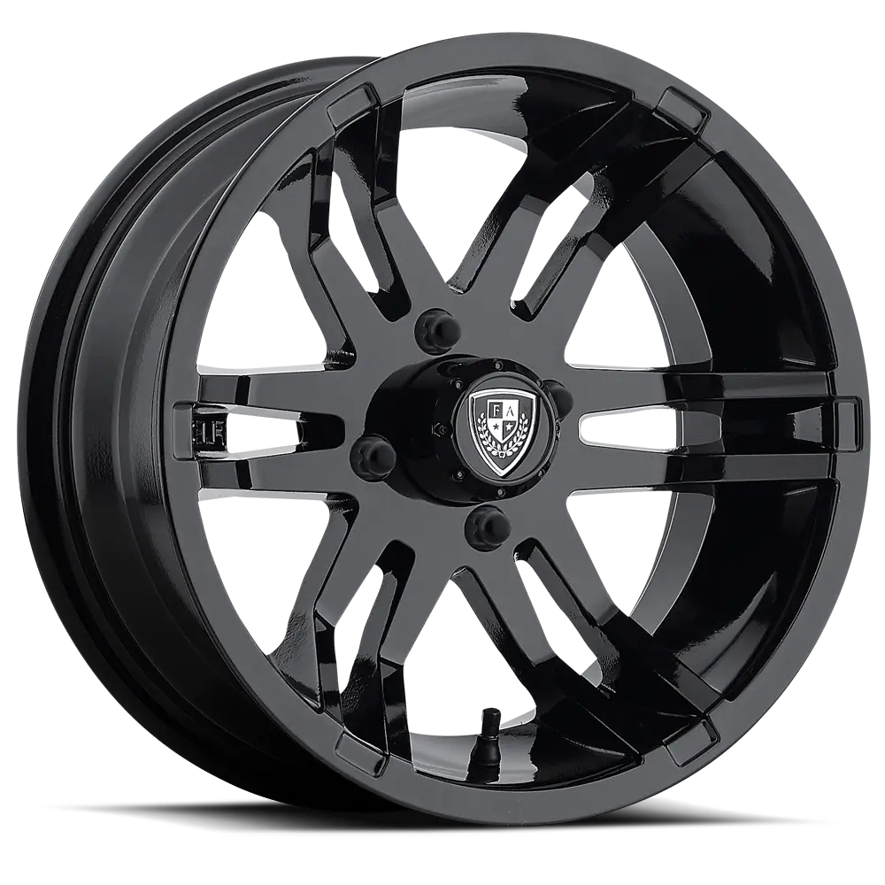 Fairway Alloys FA140 Flex 14X6.5 4X101.6 ET -20mm Gloss Black
