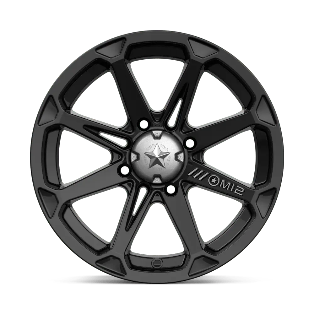 MSA M12 Diesel 14X7 4X156 ET 10mm Gloss Black miniature 3