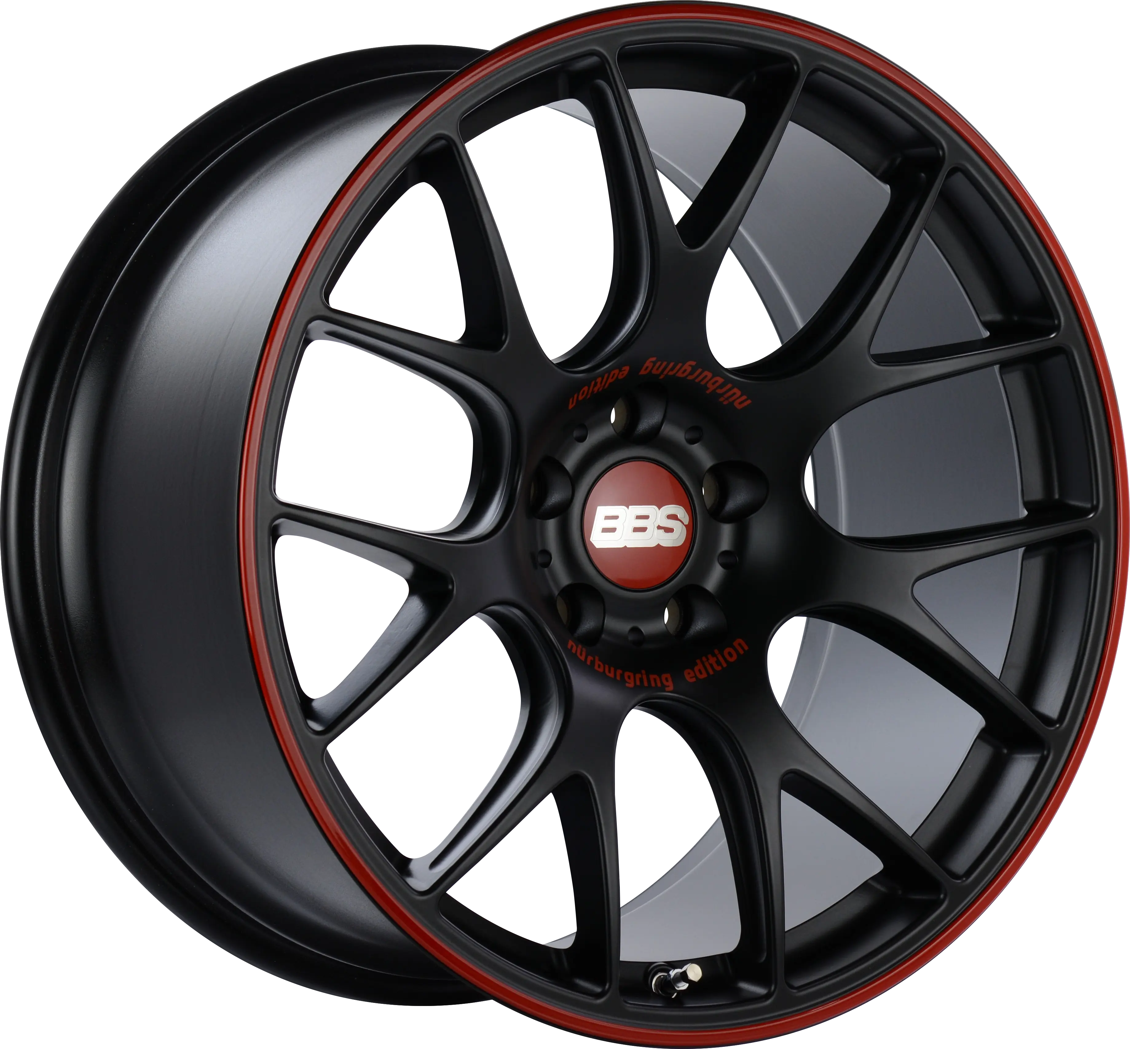 BBS CHR 19X8.5 5X130 ET 51mm Satin Black With Polished Stainless Steel Rim Protector and Motorsport Etching