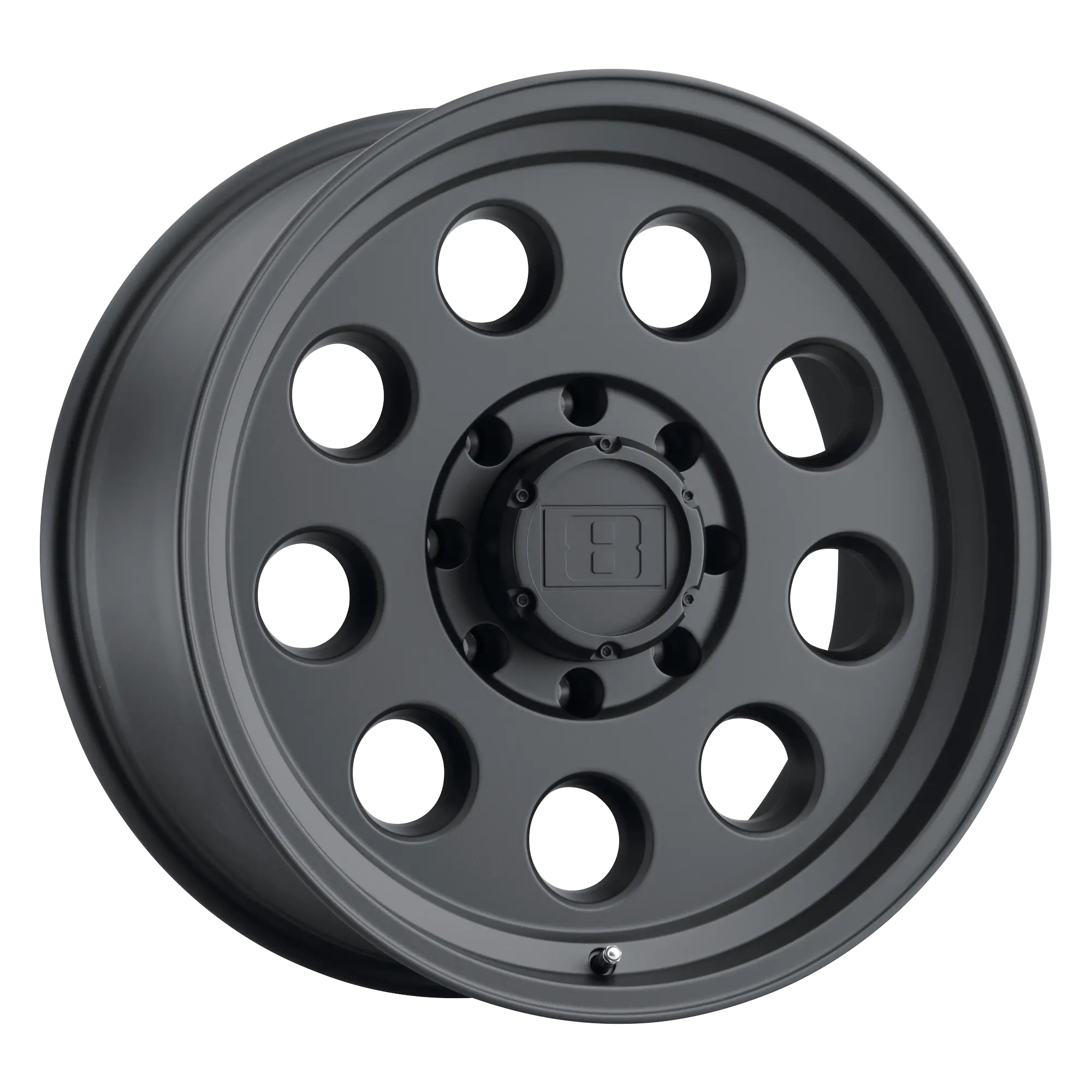 Level 8 Hauler 16X6 6X139.7 ET 0mm Matte Black - main product image