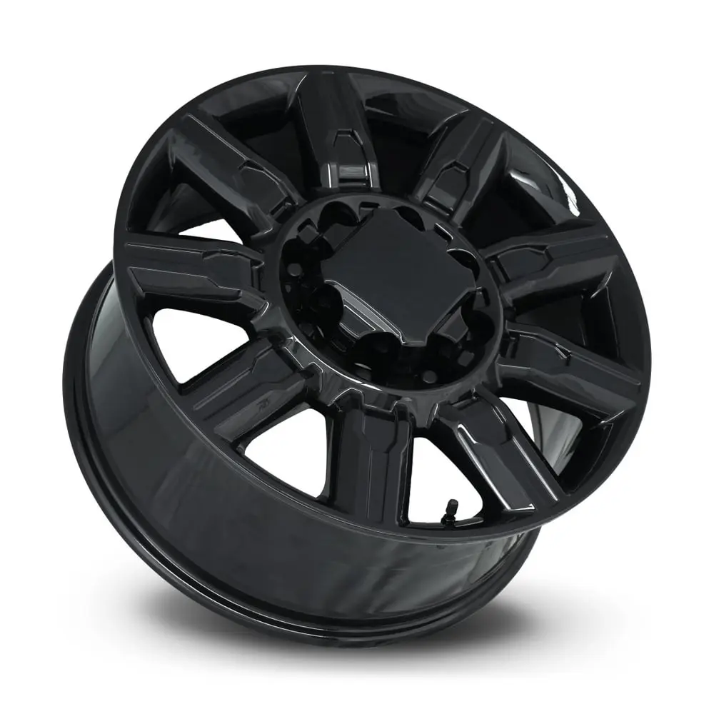 Factory Reproductions FR 276 20X8.5 8X180 ET 47mm Gloss Black thumbnail 2