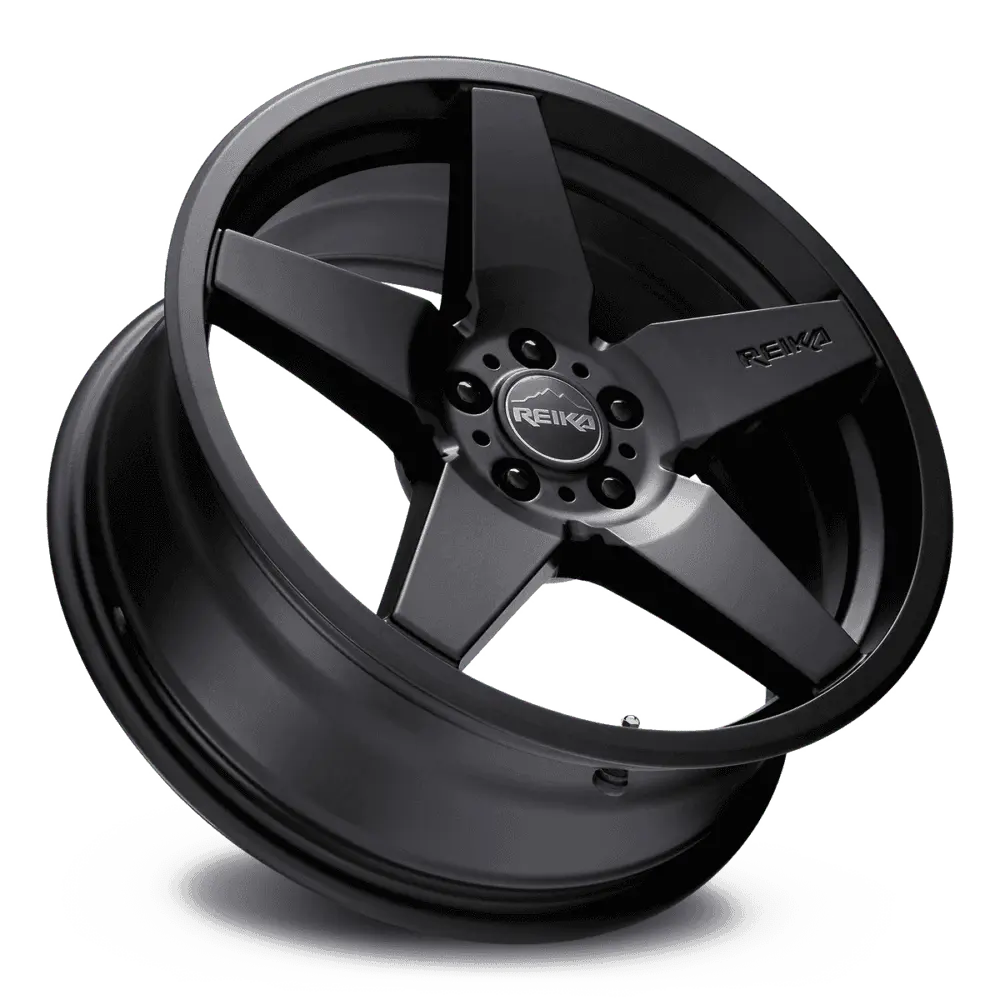 REIKA R15 Seeker 17X7 5X100 ET 15mm Satin Black thumbnail 2