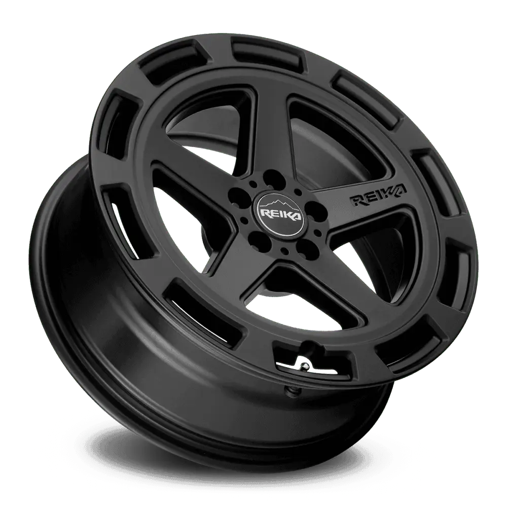 REIKA R20 Teton 17X8 5X114.3 ET 38mm Satin Black thumbnail 2