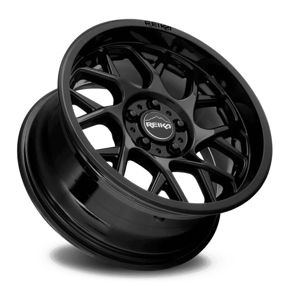 REIKA R25 Detour 15X7 5X100 ET 15mm Gloss Black thumbnail 2