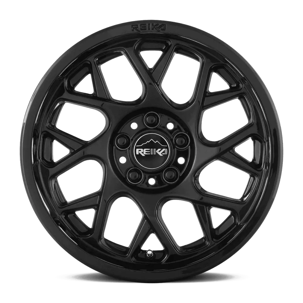 REIKA R25 Detour 15X7 5X100 ET 15mm Gloss Black thumbnail 3
