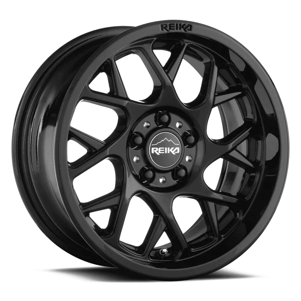 REIKA R25 Detour 17X7 5X100 ET 15mm Gloss Black