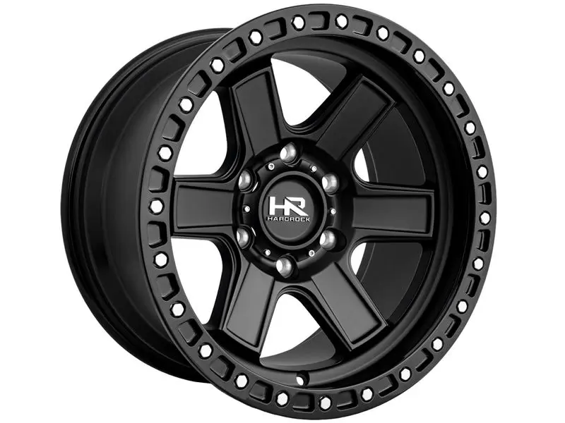Hardrock Offroad H104 17X9 5X127 ET 1mm Matte Black Black