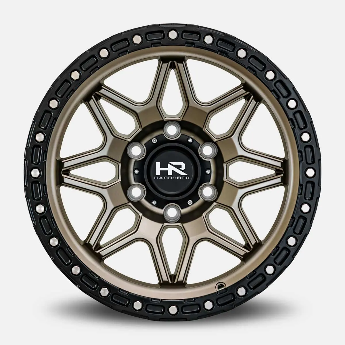 Hardrock Offroad H105 17X9 5X127 ET 1mm Matte Bronze Black thumbnail 2