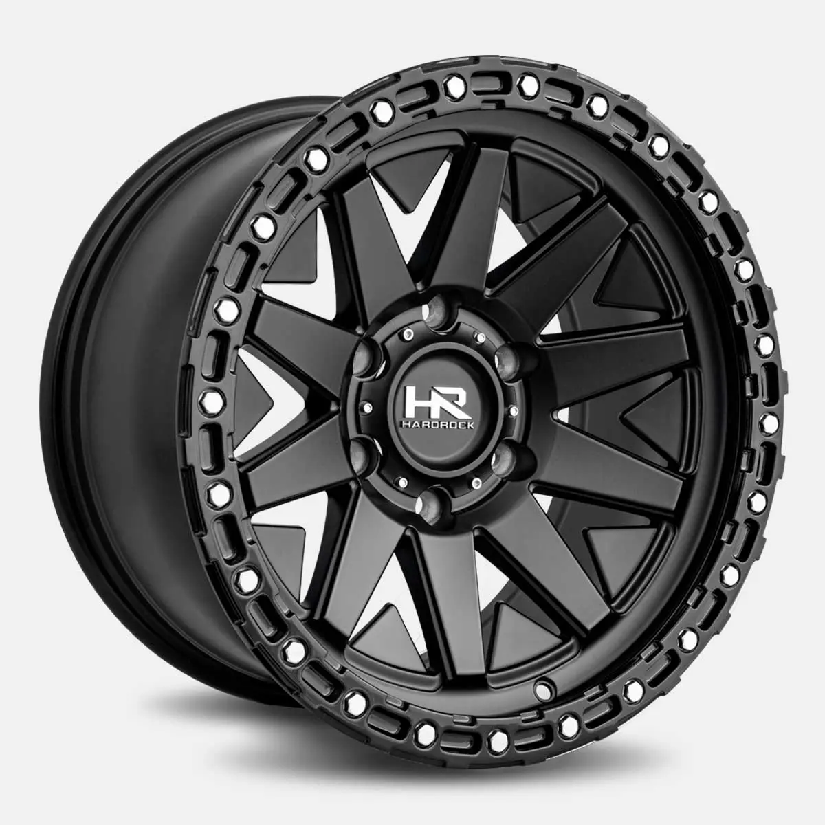 Hardrock Offroad H106 17X9 6X135 ET -12mm Matte Black Black