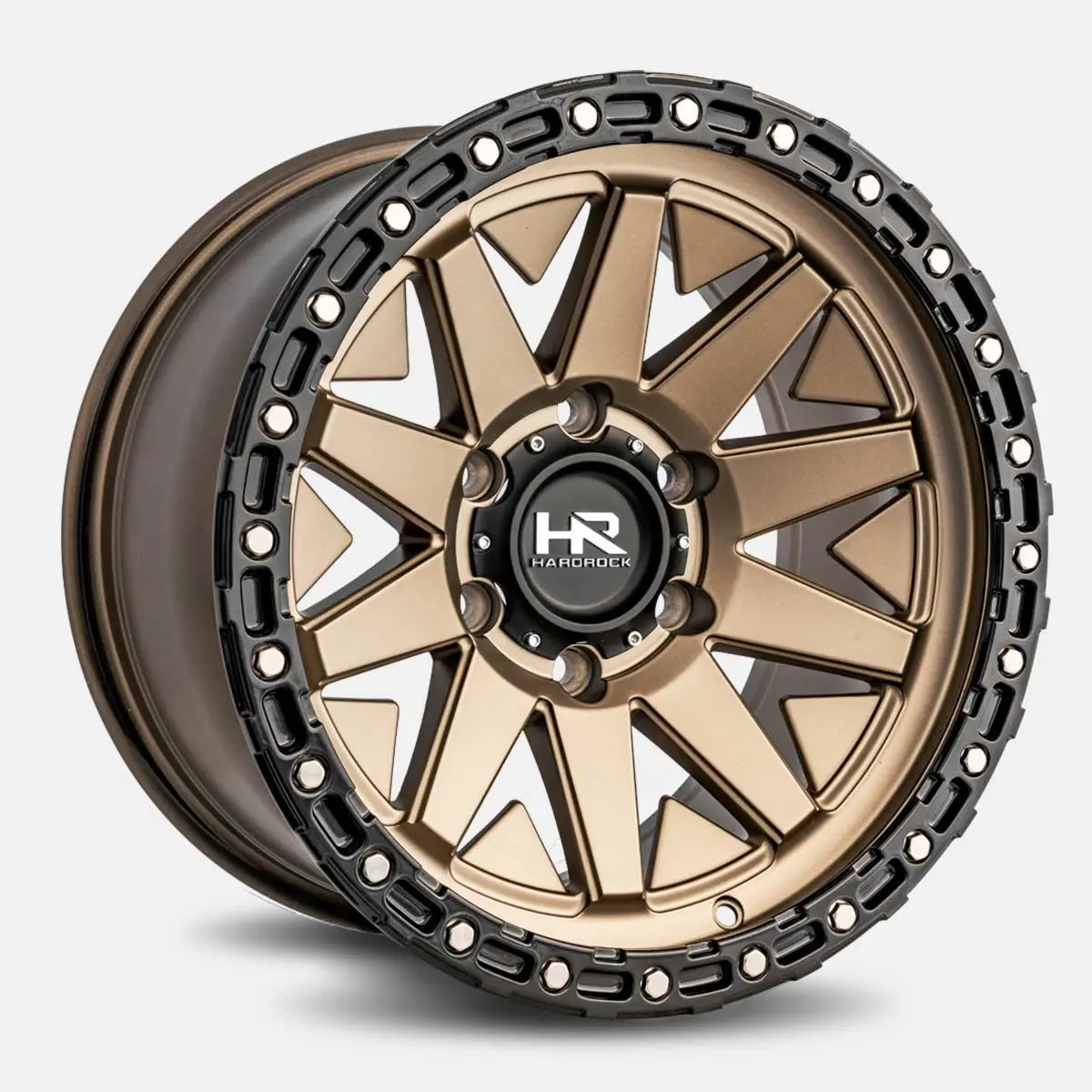 Hardrock Offroad H106 17X9 6X135 ET -12mm Matte Bronze Black