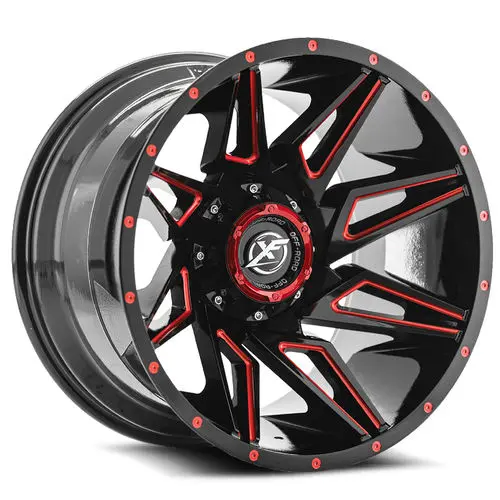 XF Off-Road XF-218 20X9 8X165.1 / 8X170 ET 0mm Gloss Black Machined