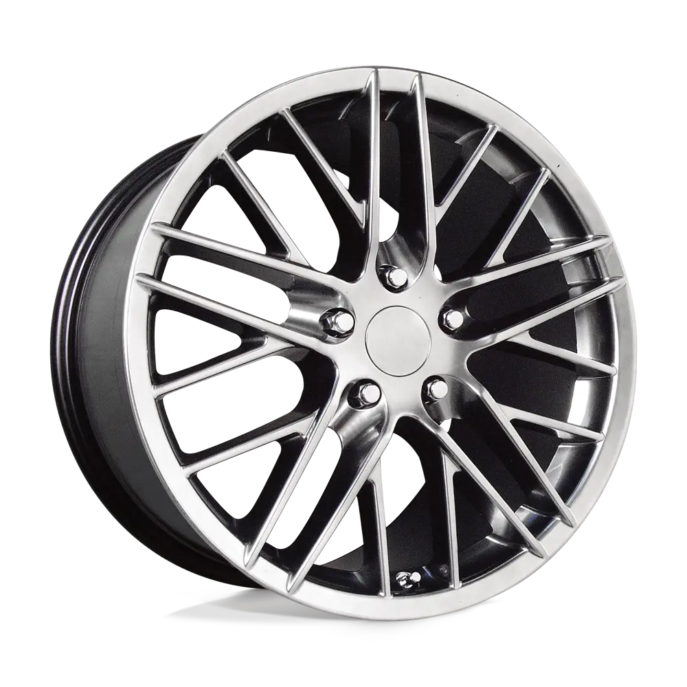 Performance Replicas PR121 18X9.5 5X120.65 ET 56mm Hyper Silver Dark