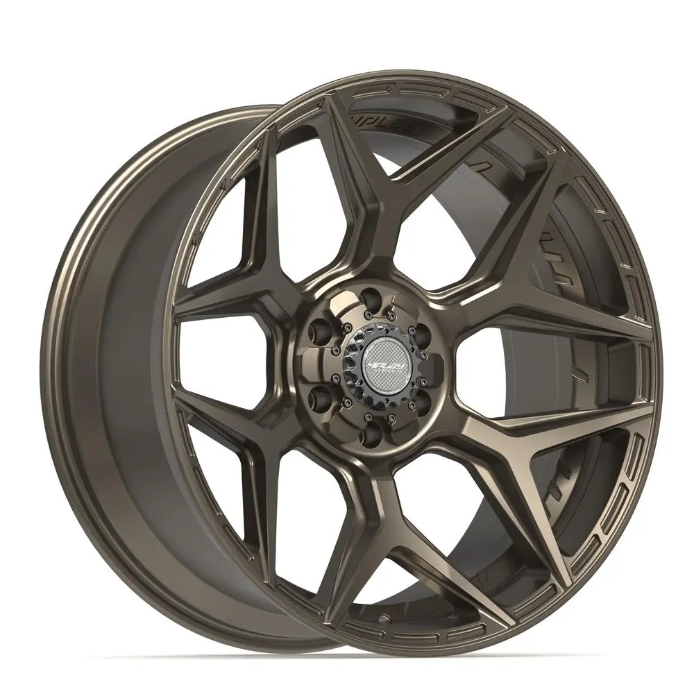 4Play 4P06 22X10 6X139.7 / 6X135 ET-18mm Bronze thumbnail 3