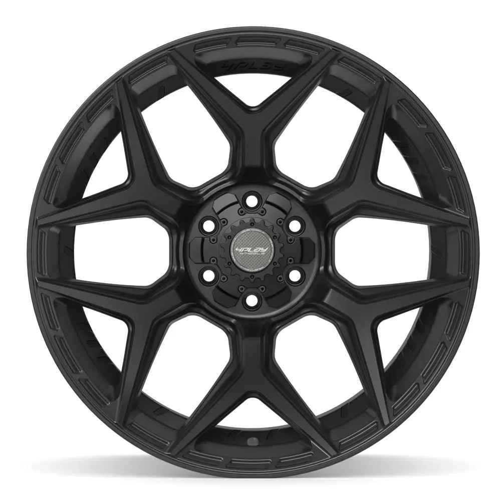 4Play 4P06 20X10 6X139.7 / 6X135 ET-18mm Satin Black thumbnail 2