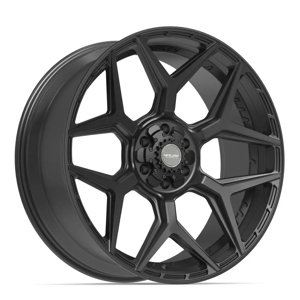 4Play 4P06 20X10 6X139.7 / 6X135 ET-18mm Satin Black thumbnail 3