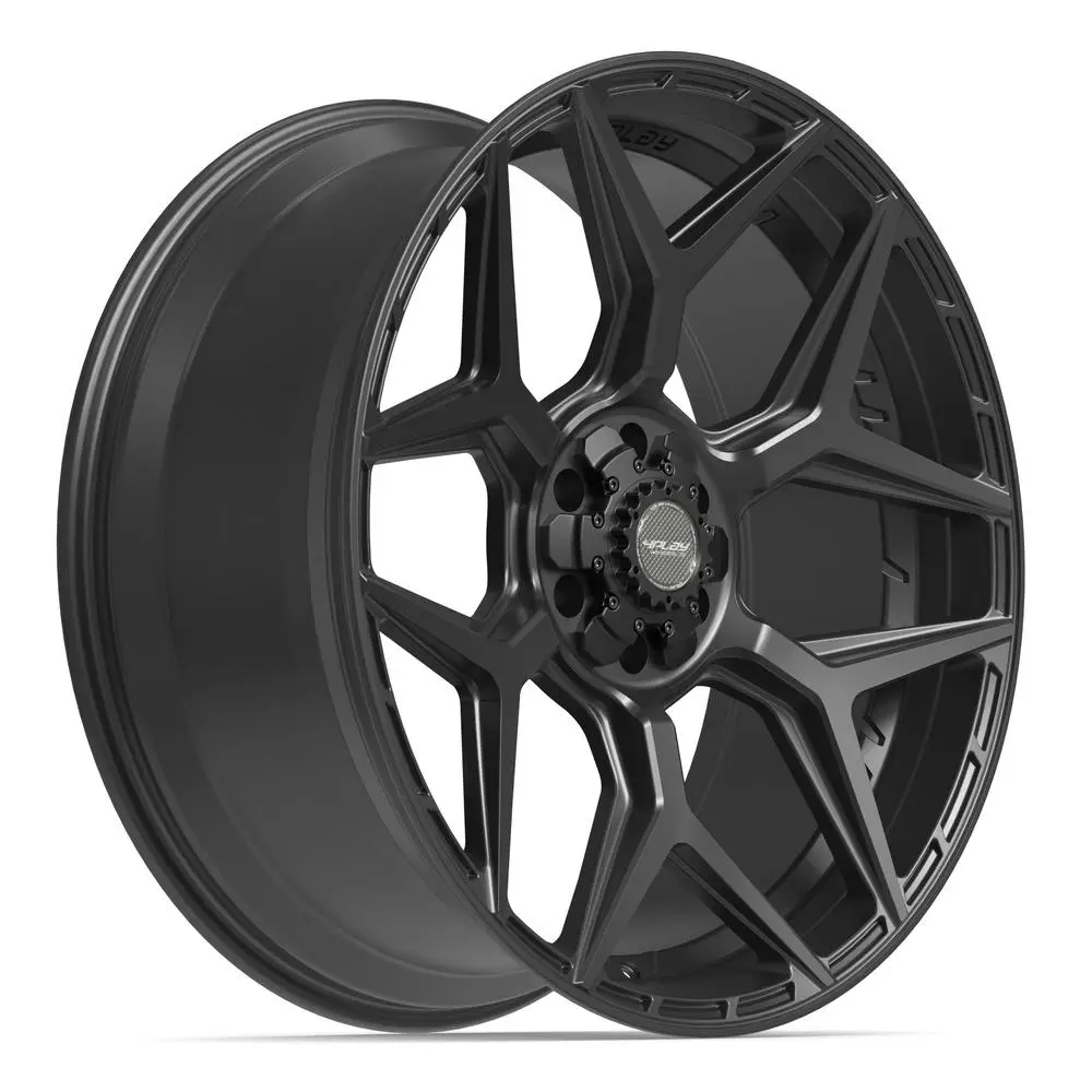 4Play 4P06 20X10 6X139.7 / 6X135 ET-18mm Satin Black - main product image