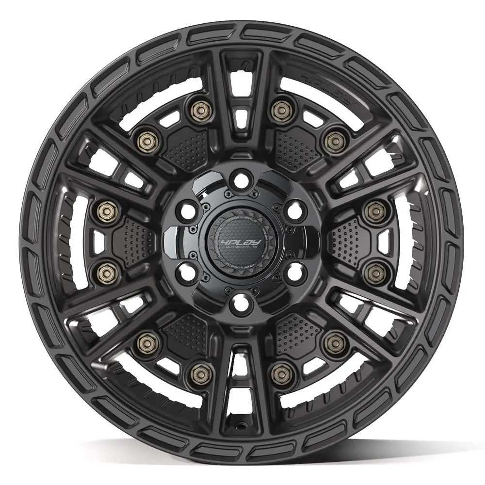 4Play 4PS01 18X9 6X139.7 / 6X135 ET-6mm Satin Black thumbnail 2