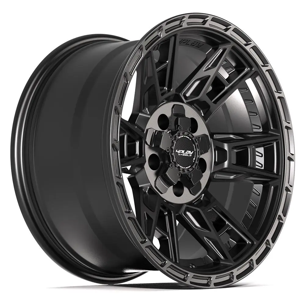 4Play 4PS20 18X8 5X112 / 5X114.3 ET38mm Satin Black - image principale du produit