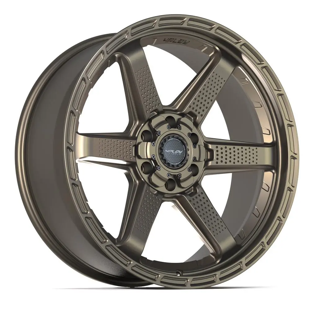 4Play 4PS63 17X9 5X127 / 5X139.7 ET-6mm Bronze miniature 3