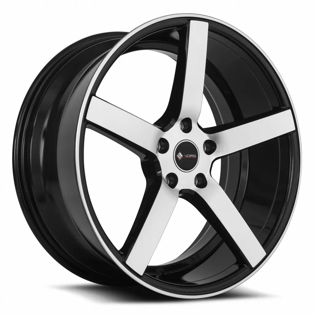 MRR Design TR7 15X8 4X100 / 4X114.3 ET 0mm Gun Metal Graphite Machine Lip - main product image