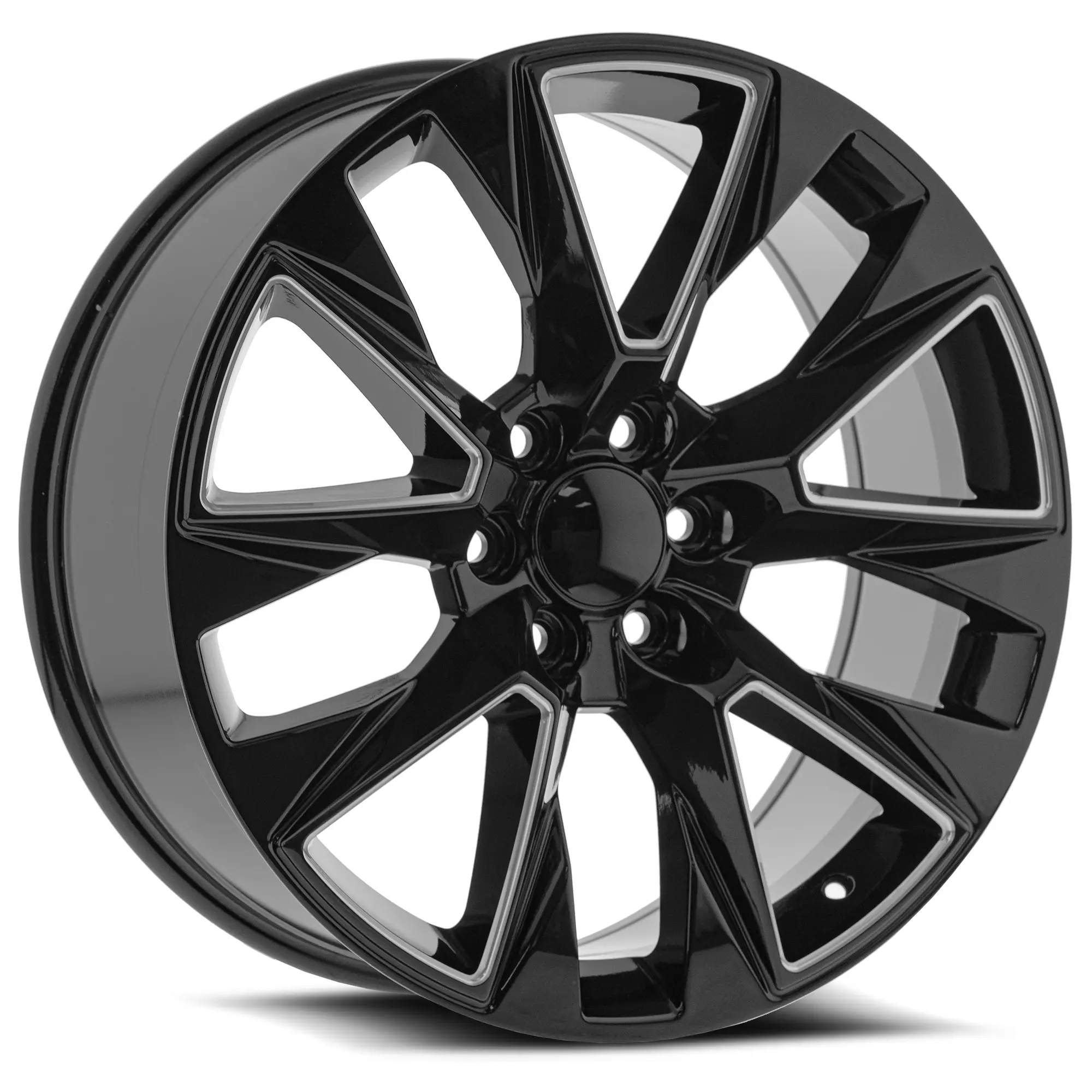 OE Revolution C-14 22X9 6X139.7 ET 28mm Gloss Black & Milled